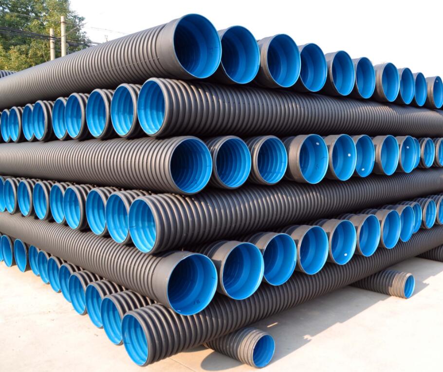 高密度聚乙烯(HDPE)雙壁波紋管具有優異的化學穩定性、耐老化及耐環境應力開裂的性能